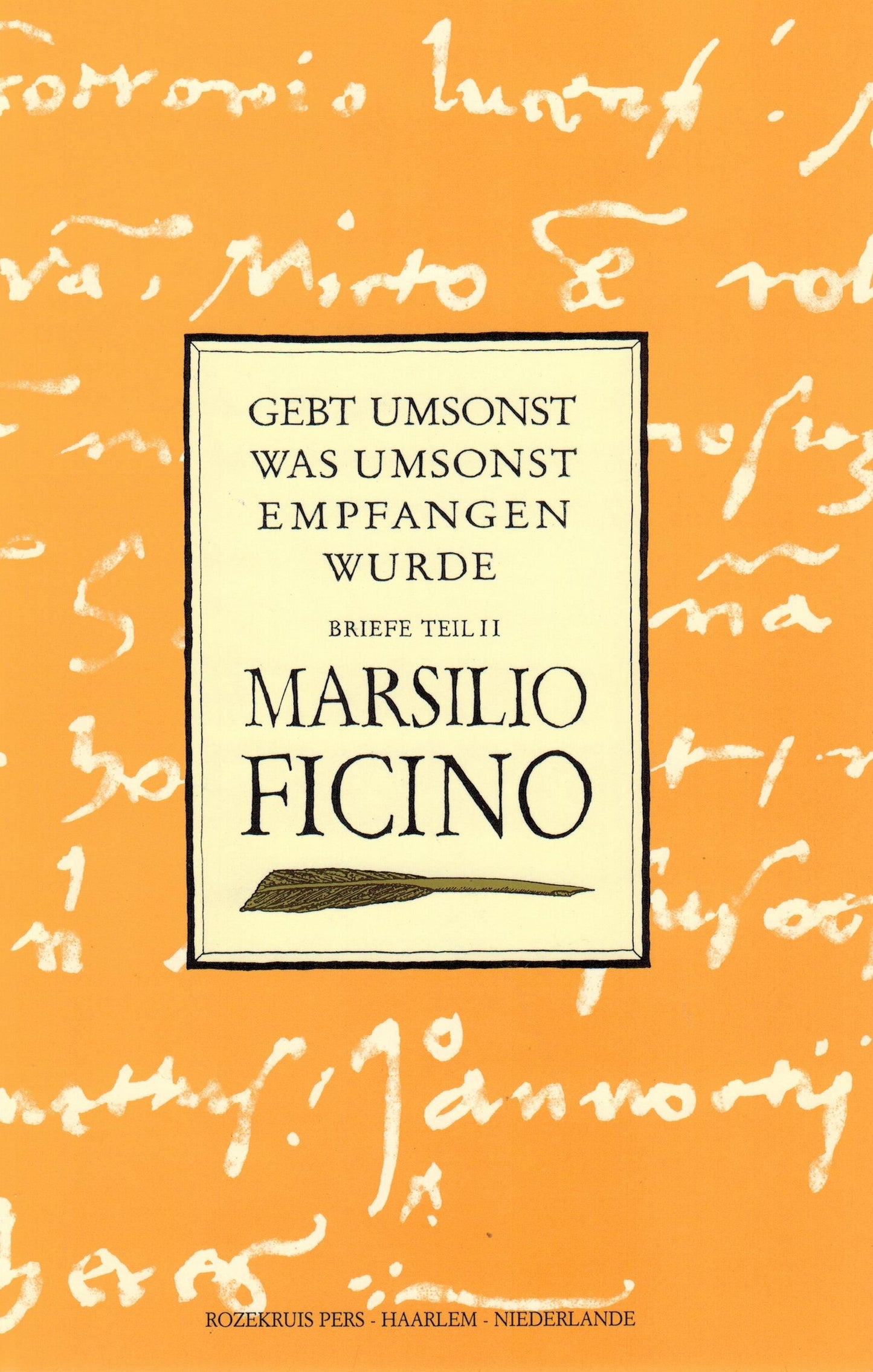 Briefe von Marsilio Ficino Teil 2