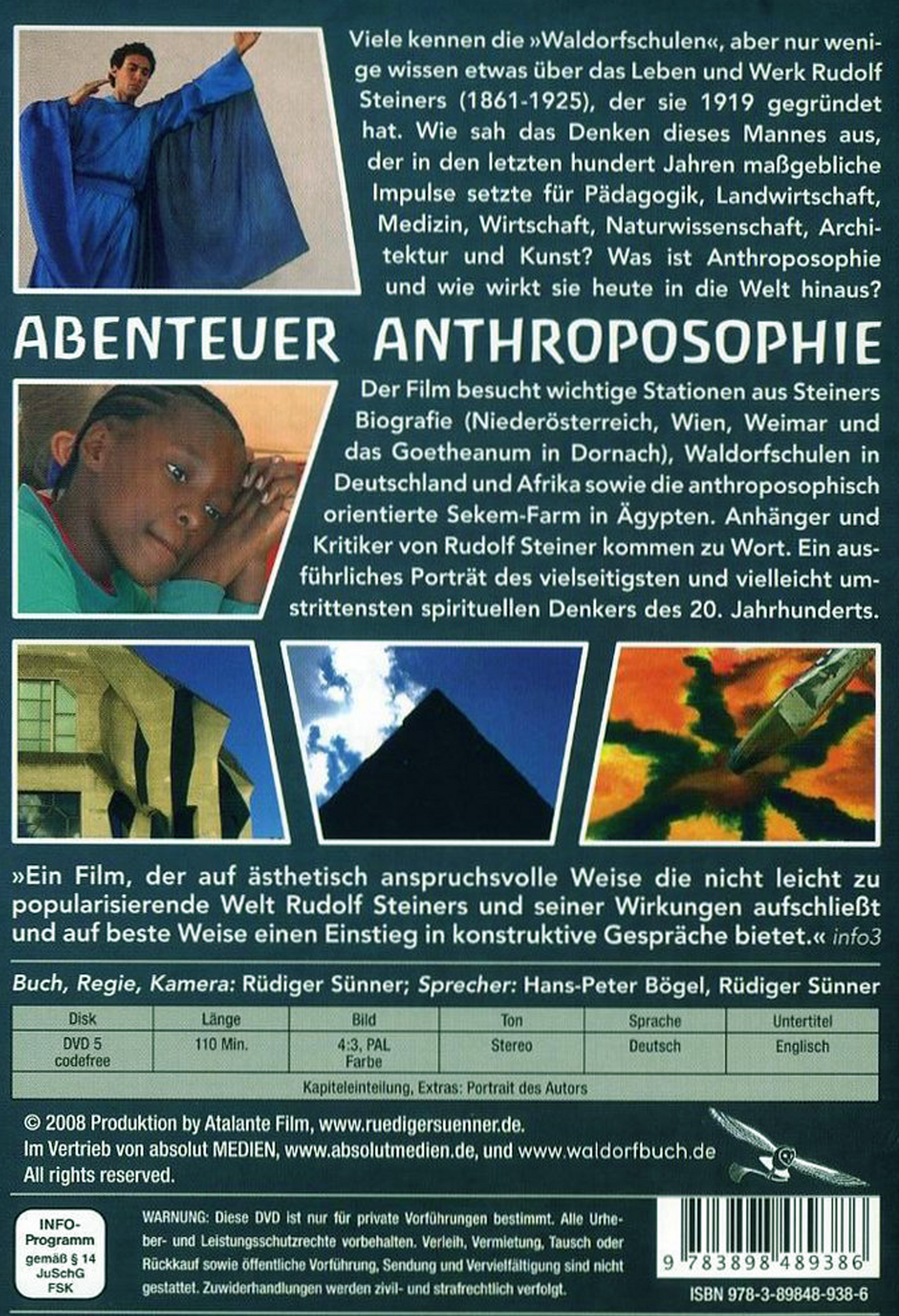Abenteuer Anthroposophie - Rudolf Steiner und seine Wirkung - DVD