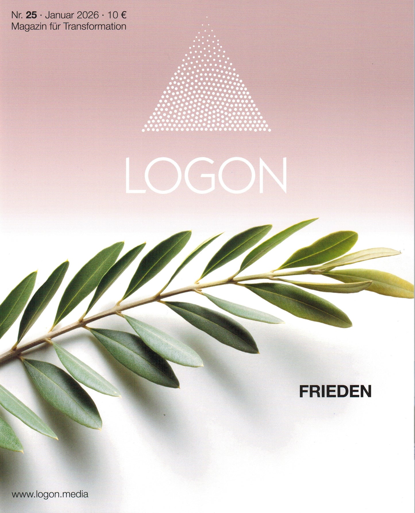 Logon Ausgabe 25 - 2026, Frieden