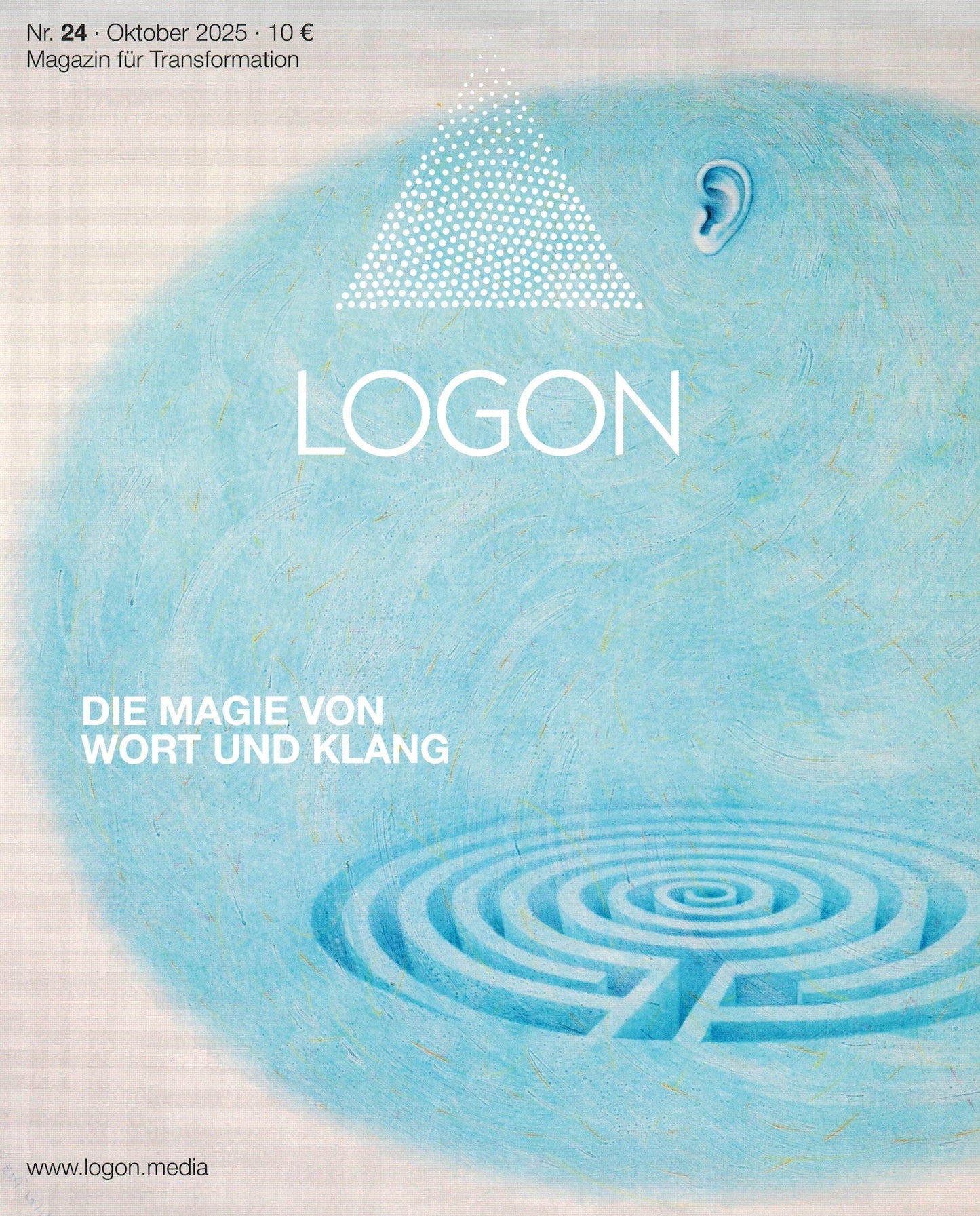 Logon Ausgabe 24 - 2025. Die Magie von Wort und Klang
